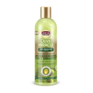 African Pride Olive Miracle 2-in-1 Shampoo